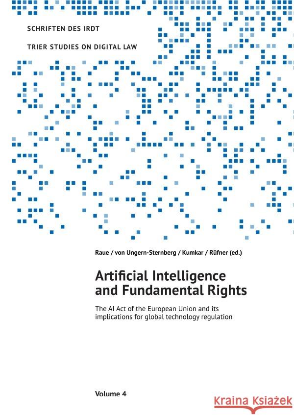 Artificial Intelligence and Fundamental Rights von Ungern-Sternberg, Antje 9783565013197