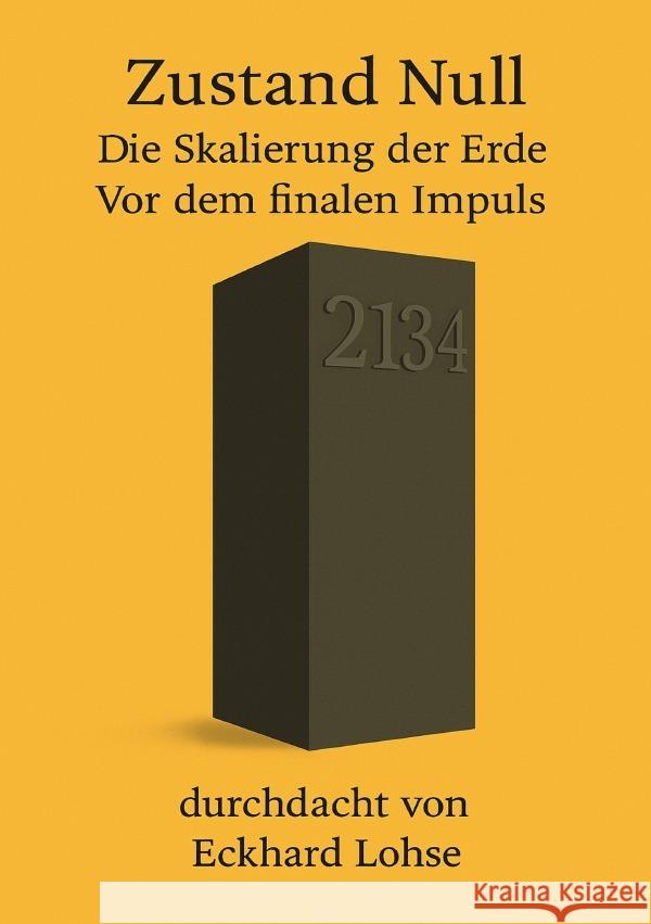 Zustand Null Lohse, Eckhard 9783565053254