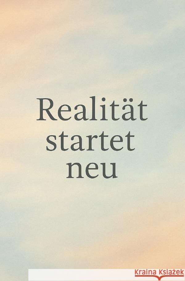 Realität startet neu KIgirl, Reality by 9783565091805