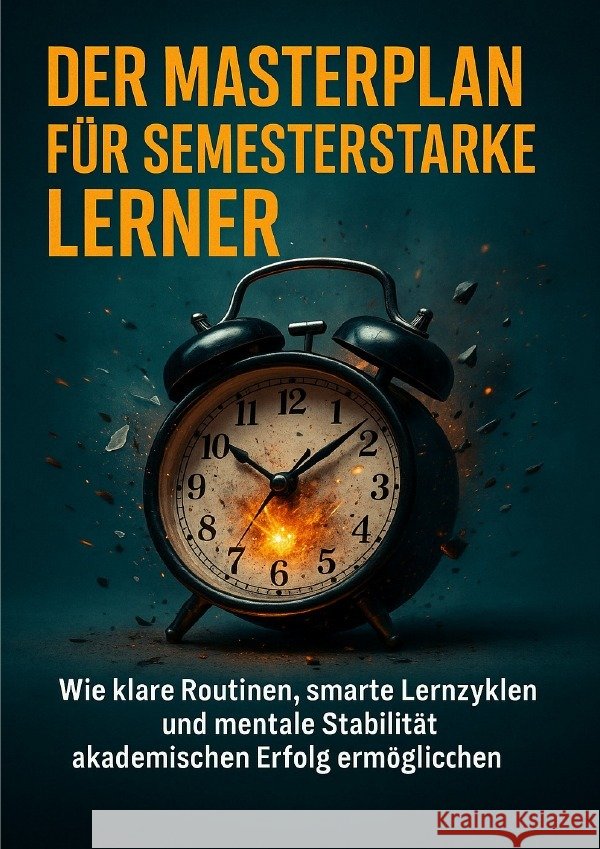 Der Masterplan Für Semesterstarke Lerner Lorenz, Janine 9783565102617