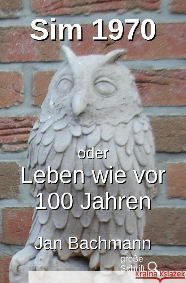 Sim 1970 Bachmann, Jan 9783565114368