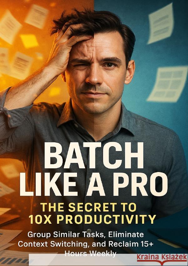 Batch Like a Pro: The Secret to 10X Productivity Harrington, Mia 9783565125869 epubli