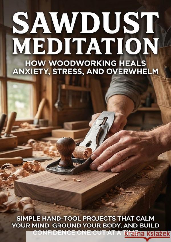 Sawdust Meditation: How Woodworking Heals Anxiety, Stress, and Overwhelm Patterson, David 9783565138524