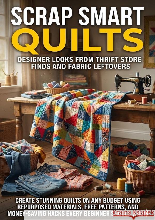 Scrap Smart Quilts: Designer Looks from Thrift Store Finds and Fabric Leftovers Harrington, Mia 9783565138548