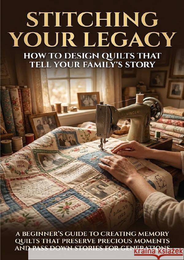 Stitching Your Legacy: How to Design Quilts That Tell Your Family's Story Prescott, Caleb 9783565138616