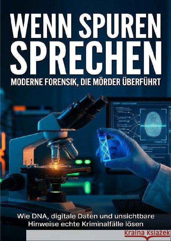 Wenn Spuren sprechen: Moderne Forensik, die Mörder überführt Schneider, Jonas 9783565140602 epubli