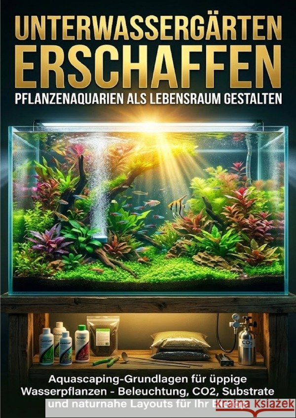 Unterwassergärten Erschaffen: Pflanzenaquarien als Lebensraum Gestalten Werner, Jana 9783565153817