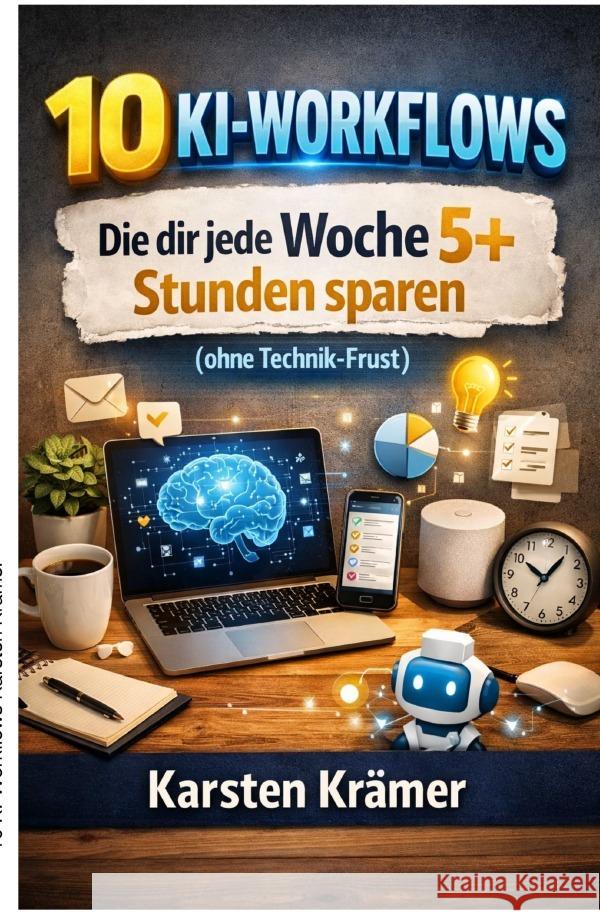 10 KI-Workflows Krämer, Karsten 9783565202126