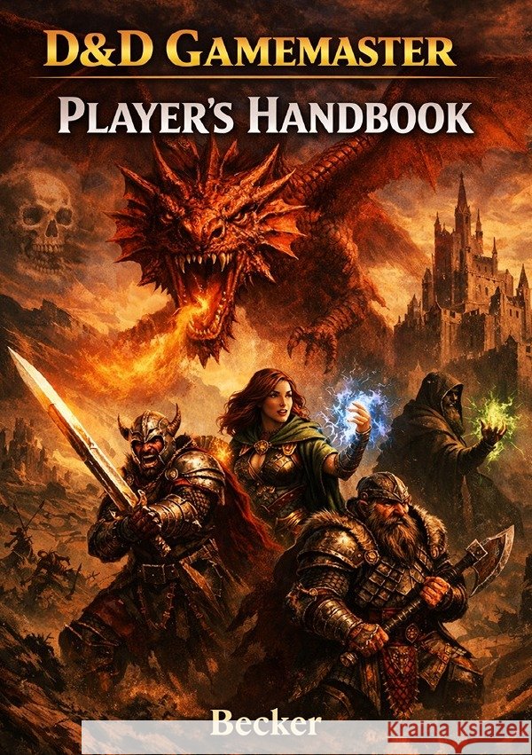 D&D Gamemaster I Player's Handbook Becker, Felix 9783565215898