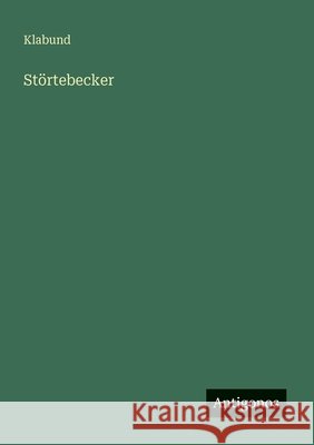St?rtebecker Klabund 9783566061326