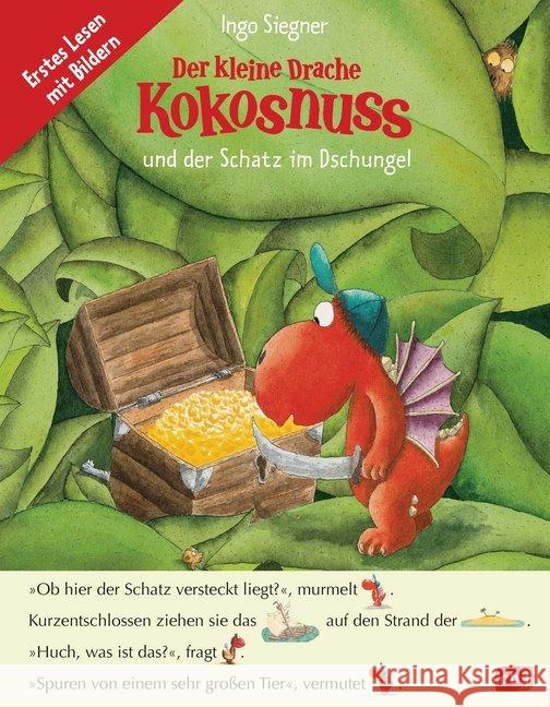 Der kleine Drache Kokosnuss und der Schatz im Dschungel : Erstes Lesen mit Bildern Siegner, Ingo 9783570175705