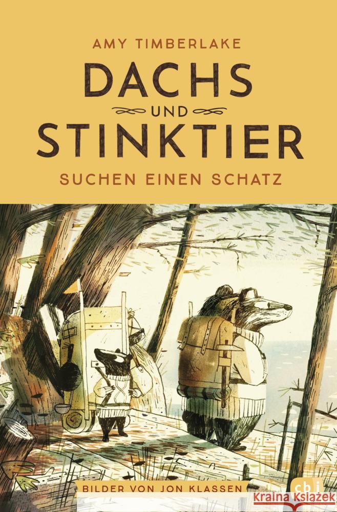 Dachs und Stinktier suchen einen Schatz Timberlake, Amy 9783570179796