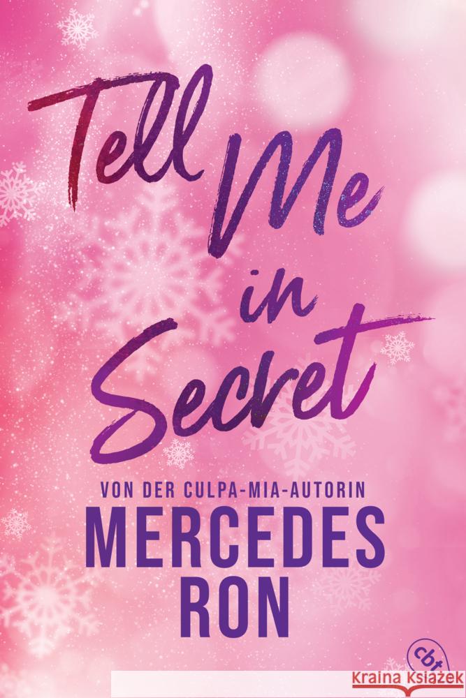 Tell Me in Secret Ron, Mercedes 9783570317273 cbt