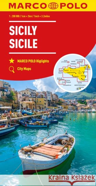 Sicily Marco Polo Map Marco Polo 9783575016751 MAIRDUMONT GmbH & Co. KG