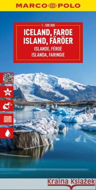 Iceland Marco Polo Map: Including Faroe Islands Marco Polo 9783575018762 Mairdumont