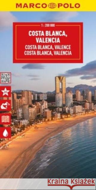 Costa Blanca Marco Polo Map: Including Valencia Marco Polo 9783575018809