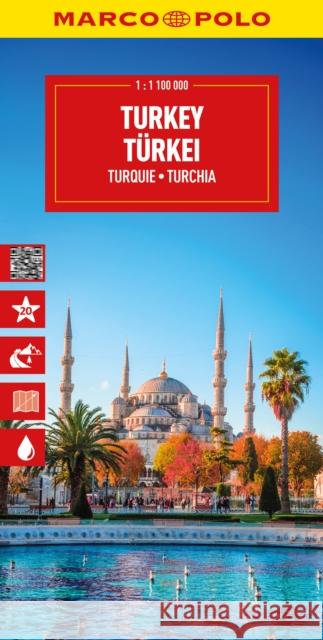 Turkey / Turkiye Marco Polo Map Marco Polo 9783575022097 MAIRDUMONT GmbH & Co. KG
