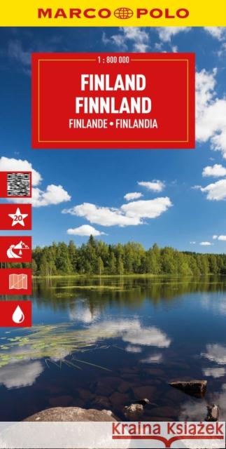 Finland Marco Polo Map Marco Polo 9783575022790 MAIRDUMONT GmbH & Co. KG