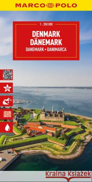 Denmark Marco Polo Map Marco Polo 9783575022912 MAIRDUMONT GmbH & Co. KG