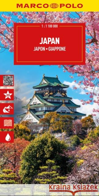 Japan Marco Polo Map Marco Polo 9783575023445 MAIRDUMONT GmbH & Co. KG