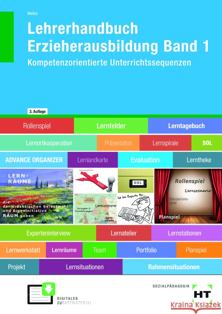 Lehrerhandbuch Erzieherausbildung Band 1 Heinz, Hanna 9783582231673