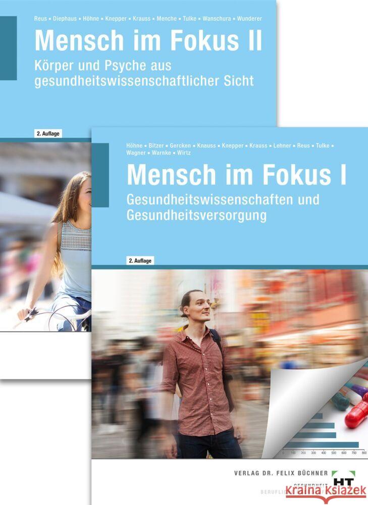 Paketangebot Mensch im Fokus Band I und Band II, m. 1 Buch, m. 1 Buch Höhne, Anke, Reus, Monika, Tulke, Melanie 9783582266163
