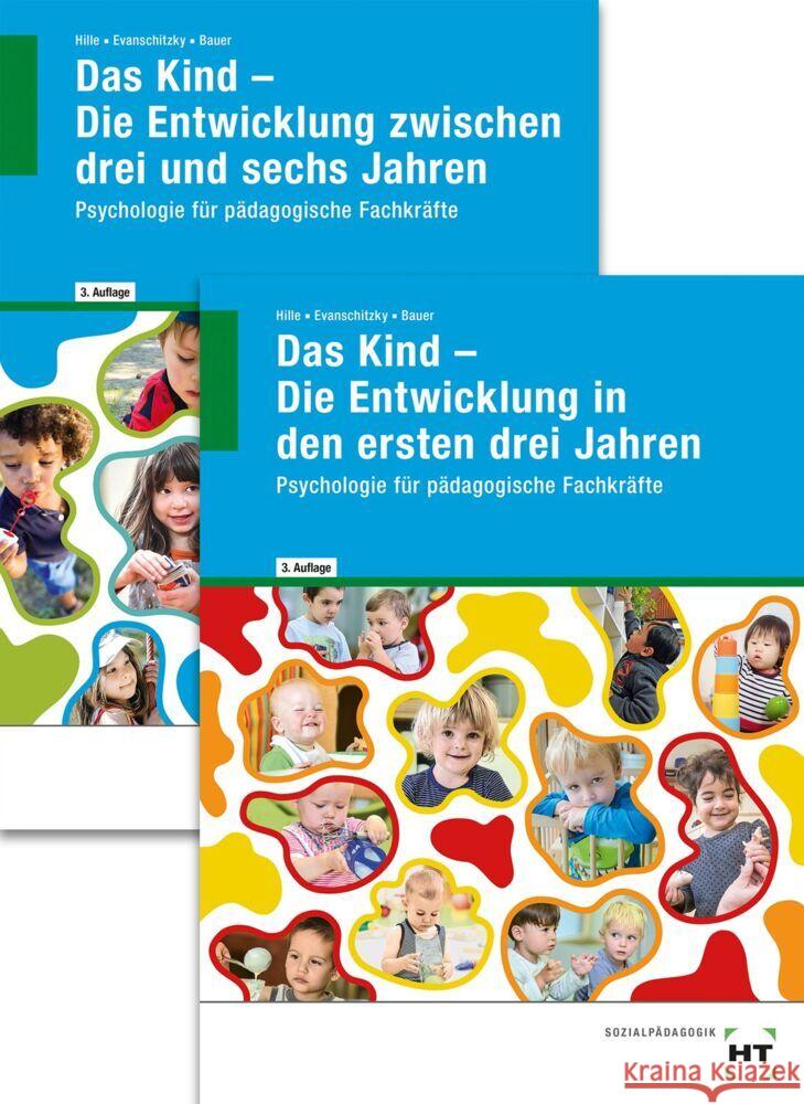 Paketangebot Das Kind - Die Entwicklung Band 1 und Band 2, m. 1 Buch, m. 1 Buch Dr. Hille, Katrin, Evanschitzky, Petra, Bauer, Agnes 9783582620224