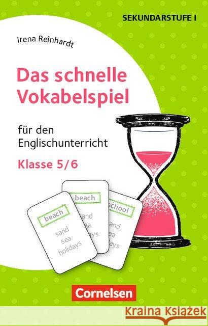 Das schnelle Vokabelspiel für den Englischunterricht Klasse 5/6 : Lernkarten Reinhardt, Irena 9783589165957