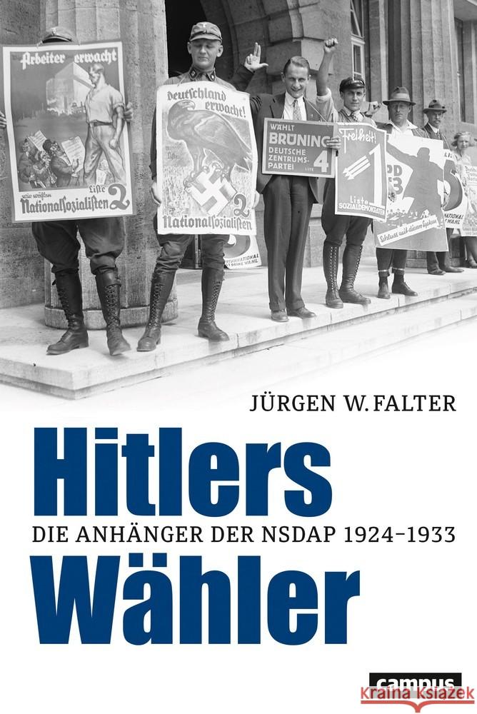 Hitlers Wähler Falter, Jürgen W. 9783593512891