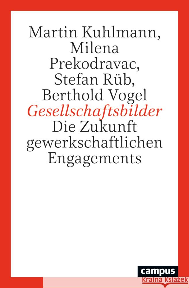 Gesellschaftsbilder Kuhlmann, Martin, Prekodravac, Milena, Rüb, Stefan 9783593518633 Campus Verlag