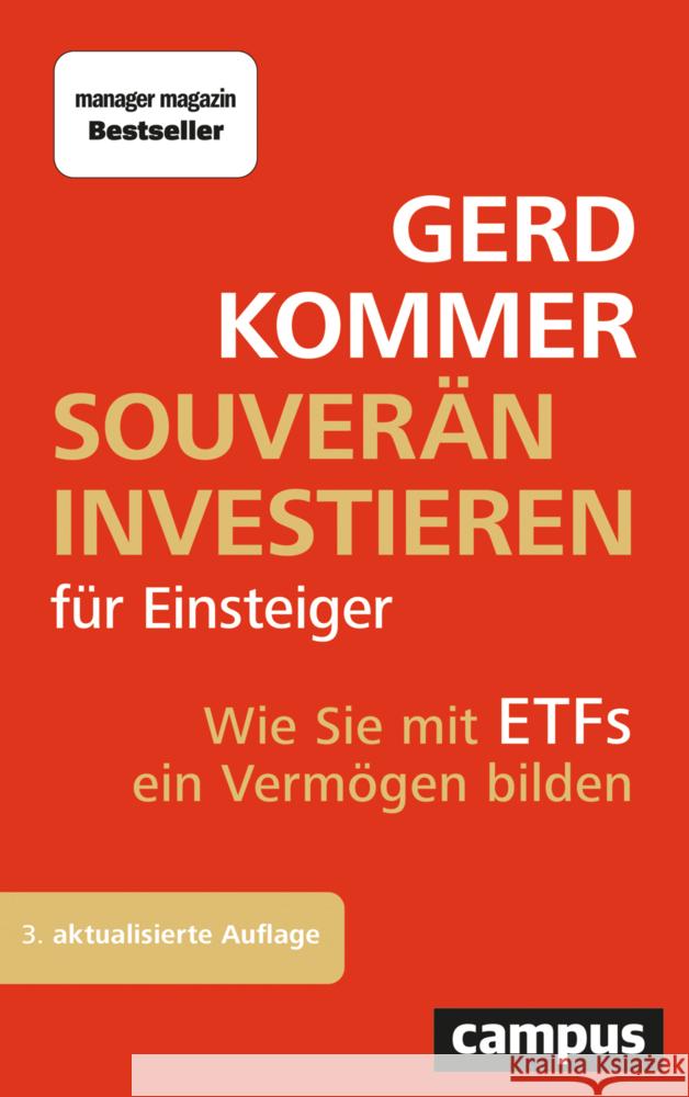 Souverän investieren für Einsteiger Kommer, Gerd 9783593518688