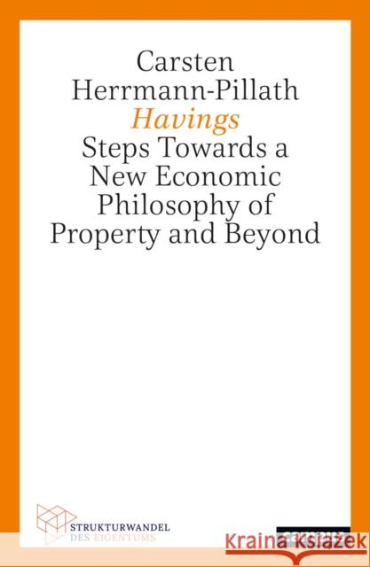 Havings Herrmann-Pillath, Carsten 9783593519760