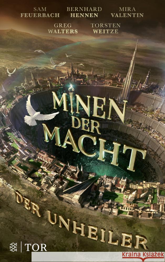 Minen der Macht Hennen, Bernhard, Valentin, Mira, Feuerbach, Sam 9783596708567