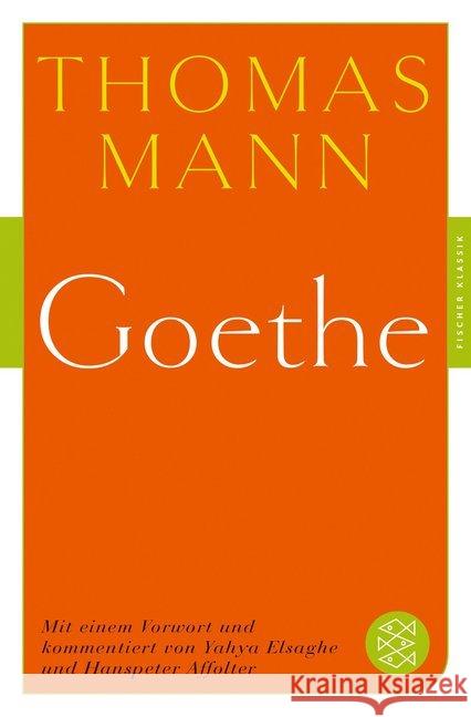 Goethe Mann, Thomas 9783596906994