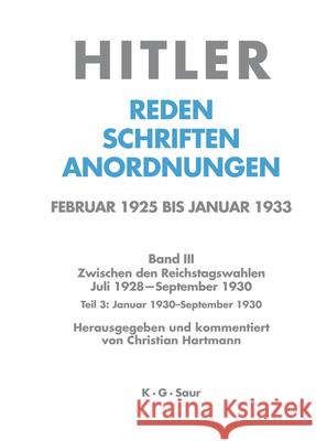 Januar 1930 - September 1930  9783598219399 X_K. G. Saur