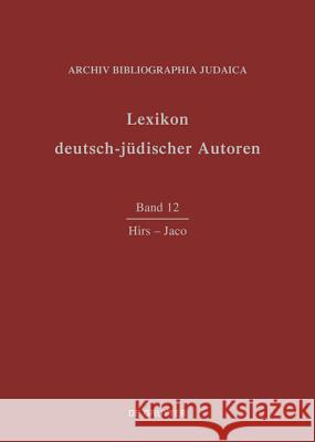 Hirs-Jaco  9783598226922 X_K. G. Saur