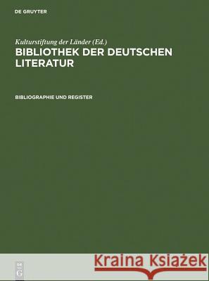 Bibliographie und Register Axel Frey 9783598537738 K. G. Saur