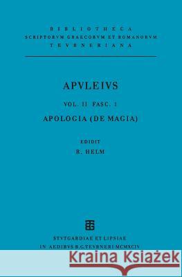 Pro Se de Magia Liber (Apologia) Apuleius 9783598710568