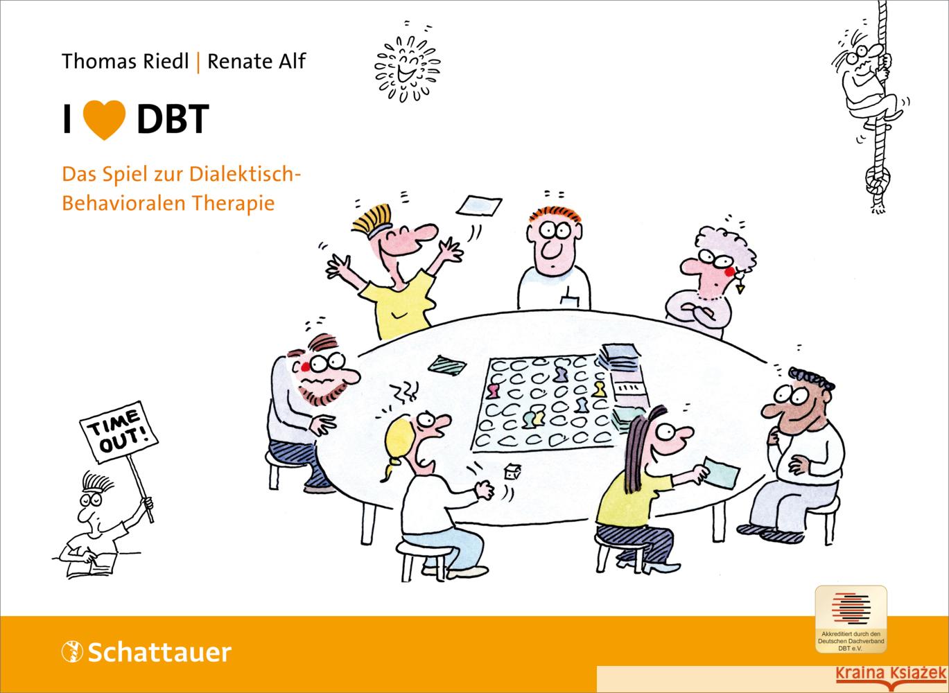 I love DBT Riedl, Thomas, Alf, Renate 9783608401691 Schattauer