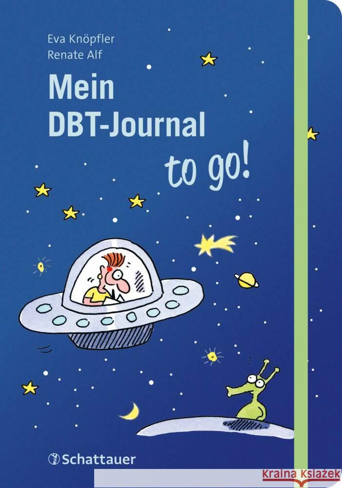 Mein DBT-Journal to go! Knöpfler, Eva, Alf, Renate 9783608401882 Schattauer