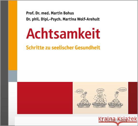 Achtsamkeit, 2 Audio-CDs : Schritte zur seelischen Gesundheit Bohus, Martin; Wolf-Arehult, Martina 9783608451856 Schattauer