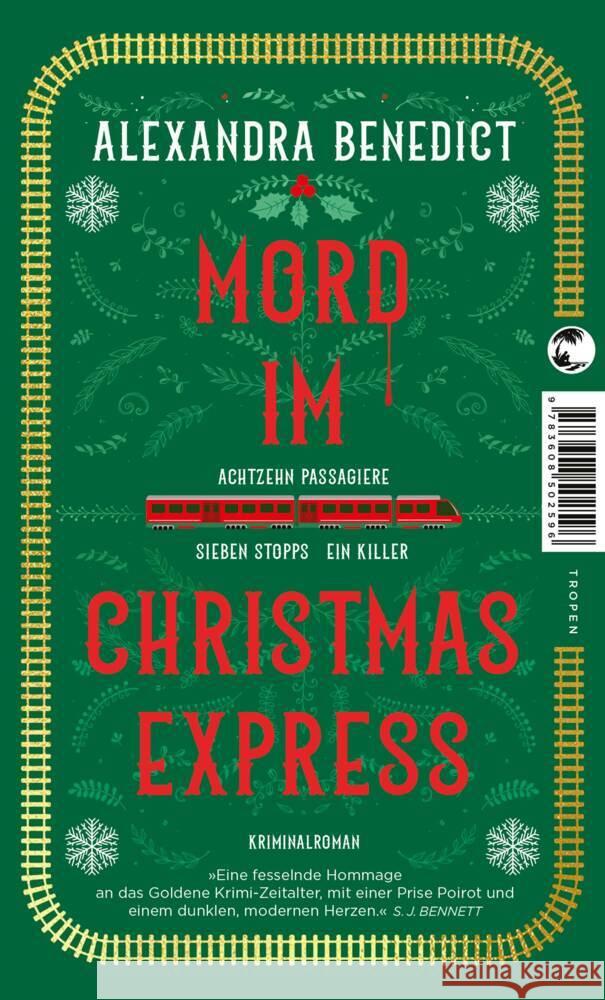 Mord im Christmas Express Benedict, Alexandra 9783608502596 Tropen