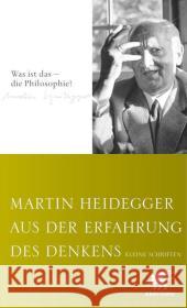 Kleine Schriften Heidegger, Martin 9783608947571