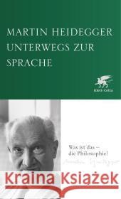 Unterwegs zur Sprache Heidegger, Martin 9783608947601