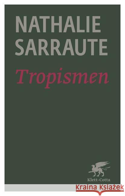 Tropismen Sarraute, Nathalie 9783608963465 Klett-Cotta