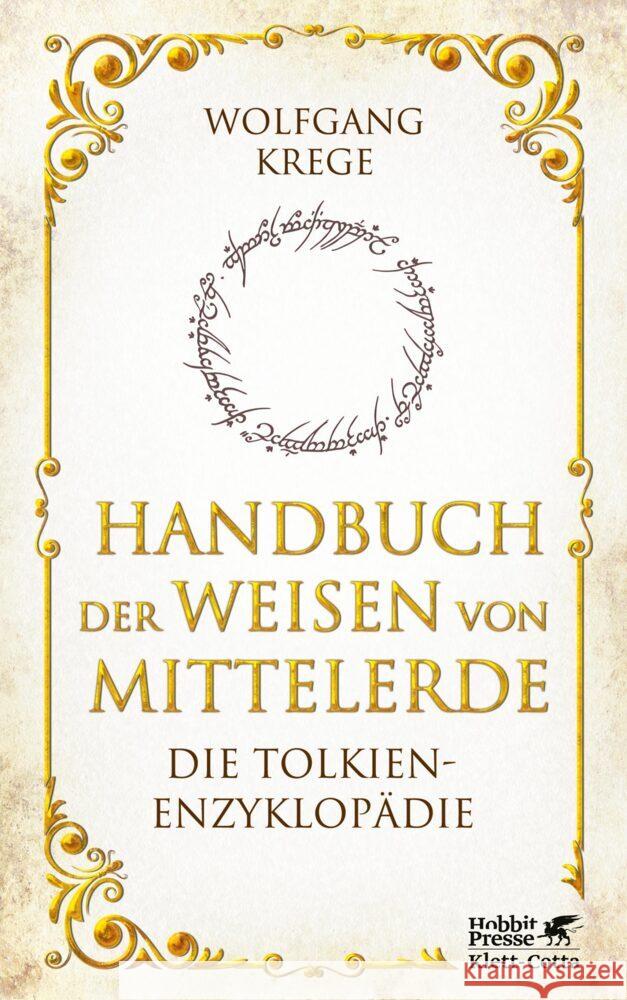 Handbuch der Weisen von Mittelerde Krege, Wolfgang 9783608987508 Klett-Cotta