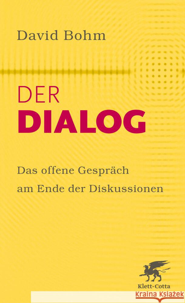 Der Dialog Bohm, David 9783608988369