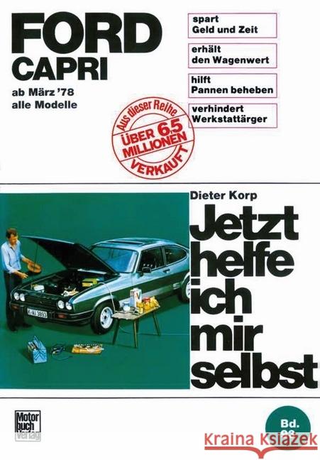 Ford Capri Korp, Dieter 9783613044746