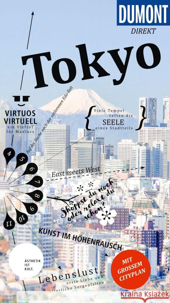 DuMont direkt Reiseführer Tokyo Arndt, Rufus 9783616000848 DuMont Reiseverlag