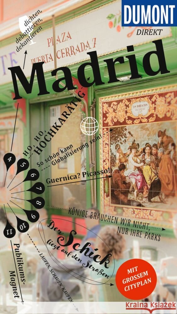 DuMont direkt Reiseführer Madrid Hälker, Maria Anna, Blázquez, Manuel García 9783616000862 DuMont Reiseverlag
